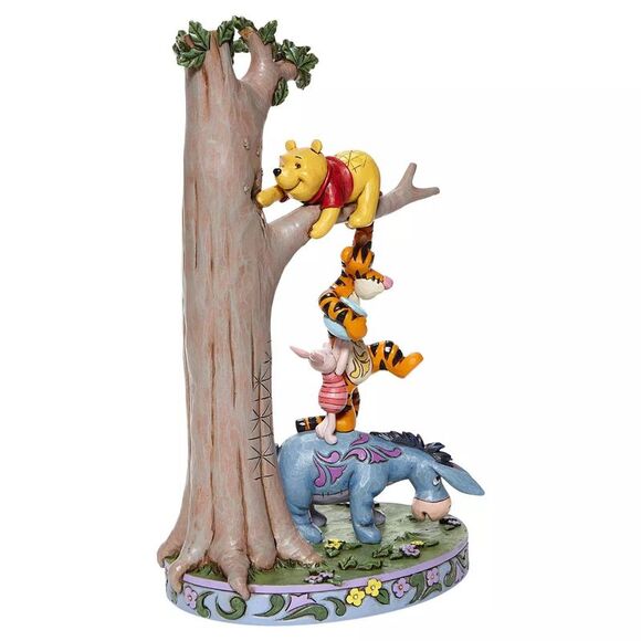 Disney Traditions Tree with Pooh & Friends Hundred Acre Caper Adventure Figure